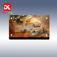 Display King - Acrylic display plaque for LEGO® Desert Skiff & Sarlacc Pit 75396

