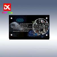 Display King - Acrylic display plaque for LEGO® Death Star 75419
