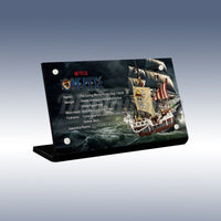 Display King - Acrylic display plaque for LEGO® The Going Merry Pirate Ship 75639
