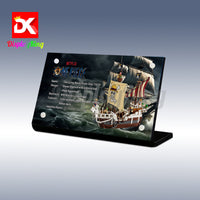 Display King - Acrylic display plaque for LEGO® The Going Merry Pirate Ship 75639
