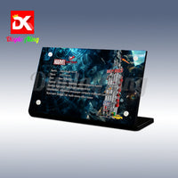 Display King - Acrylic display plaque for LEGO® Daily Bugle 76178
