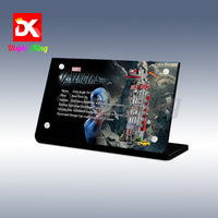 Display King - Acrylic display plaque for LEGO® Daily Bugle 76178
