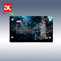 Display King - Acrylic display plaque for LEGO® Daily Bugle 76178
