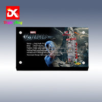 Display King - Acrylic display plaque for LEGO® Daily Bugle 76178
