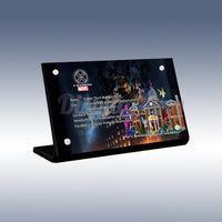 Display King - Acrylic display plaque for LEGO® X-Men: The X-Mansion 76294
