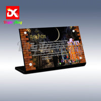 Display King - Acrylic display plaque for Lego Diagon Alley: Weasleys' Wizard Wheezes 76422
