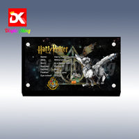 Display King - Acrylic display plaque for Lego Harry Potter Buckbeak 76427
