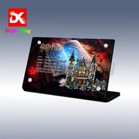 Display King - Acrylic display plaque for Lego Malfoy Manor 76453
