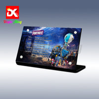 Display King - Acrylic display plaque for LEGO® Battle Bus 77073
