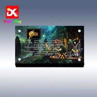 Display King - Acrylic display plaque for LEGO® Ocarina of Time – The Final Battle 77093
