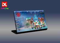 Display King - Acrylic display plaque for Lego Lunar New Year Ice Festival 80109
