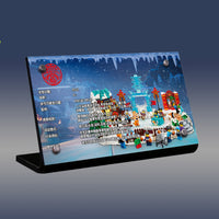 Display King - Acrylic display plaque for Lego Lunar New Year Ice Festival 80109