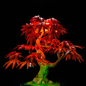 Brick Shine GC Light Kit for LEGO® Japanese Red Maple Bonsai Tree 10348