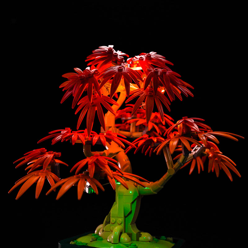 Brick Shine GC Light Kit for LEGO® Japanese Red Maple Bonsai Tree 10348