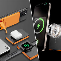 sky Maxguard F15E 10000 mah 3-in-1 Wireless Charging Power Bank
