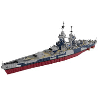 MOC Factory 163300 French Battleship Richelieu with 10803 Pieces
