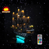 Brick Shine GC Light Kit for LEGO® captain jack sparrow's pirate ship 10365