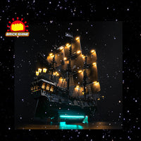 Brick Shine GC Light Kit for LEGO® captain jack sparrow's pirate ship 10365