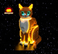Brick Shine GC Light Kit for LEGO® Orange Cat 21376
