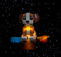 Brick Shine GC Light Kit for LEGO® Cute Animals: Playful Puppy Dog 31382
