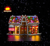 Brick Shine GC Light Kit for LEGO® Festive Gingerbread House 40809
