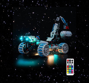 Brick Shine GC Light Kit for LEGO® Lunar Outpost Moon Rover Space Vehicle 42211