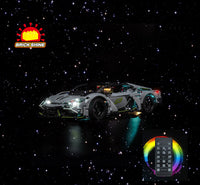 Brick Shine GC Light Kit for LEGO® Lamborghini Revuelto Super Sports Car 42214
