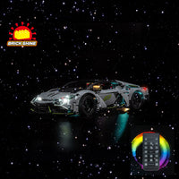 Brick Shine GC Light Kit for LEGO® Lamborghini Revuelto Super Sports Car 42214