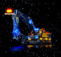 Brick Shine GC Light Kit for LEGO® EC500 Hybrid Excavator 42215
