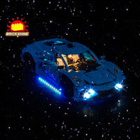 Brick Shine GC Light Kit for LEGO® Chevrolet Corvette Stingray Blue 42217