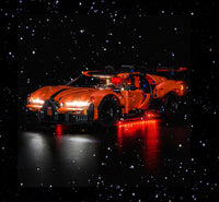 Brick Shine GC Light Kit for LEGO® Bugatti Chiron Pur Sport Hypercar 42222
