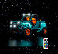 Brick Shine GC Light Kit for LEGO® Jeep Wrangler Rubicon SUV 42227
