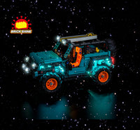 Brick Shine GC Light Kit for LEGO® Jeep Wrangler Rubicon SUV 42227

