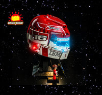 Brick Shine GC Light Kit for LEGO® Scuderia Ferrari HP Charles Leclerc Helmet 43014
