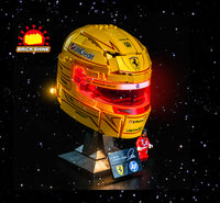 Brick Shine GC Light Kit for LEGO® Scuderia Ferrari HP Lewis Hamilton Helmet 43022
