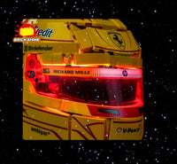 Brick Shine GC Light Kit for LEGO® Scuderia Ferrari HP Lewis Hamilton Helmet 43022
