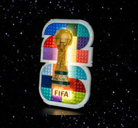 Brick Shine GC Light Kit for LEGO® FIFA World Cup 2026 Official Emblem 43032

