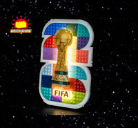 Brick Shine GC Light Kit for LEGO® FIFA World Cup 2026 Official Emblem 43032
