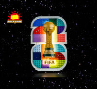 Brick Shine GC Light Kit for LEGO® FIFA World Cup 2026 Official Emblem 43032
