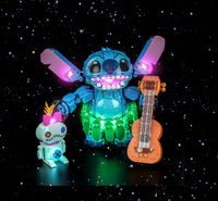 Brick Shine GC Light Kit for LEGO® Stitch & Scrump 43296
