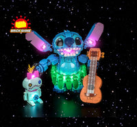 Brick Shine GC Light Kit for LEGO® Stitch & Scrump 43296
