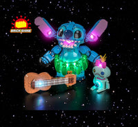 Brick Shine GC Light Kit for LEGO® Stitch & Scrump 43296
