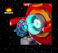 Brick Shine GC Light Kit for LEGO® Alien with Pizza Planet Rocket Ride 43307
