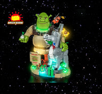 Brick Shine GC Light Kit for LEGO® Shrek, Donkey & Puss in Boots 72423
