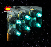Brick Shine GC Light Kit for LEGO® Anzellan Starship 75445
