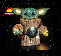 Brick Shine GC Light Kit for LEGO® Grogu (Mandalorian Apprentice) 75446
