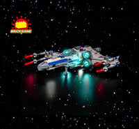 Brick Shine GC Light Kit for LEGO® New Republic X-Wing Starfighter 75460
