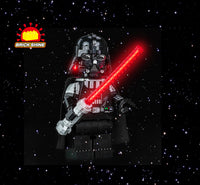 Brick Shine GC Light Kit for LEGO® Up-Scaled Darth Vader Minifigure 75461
