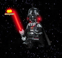 Brick Shine GC Light Kit for LEGO® Up-Scaled Darth Vader Minifigure 75461
