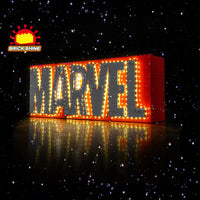 Brick Shine GC Light Kit for LEGO® MARVEL Logo & Minifigures 76313